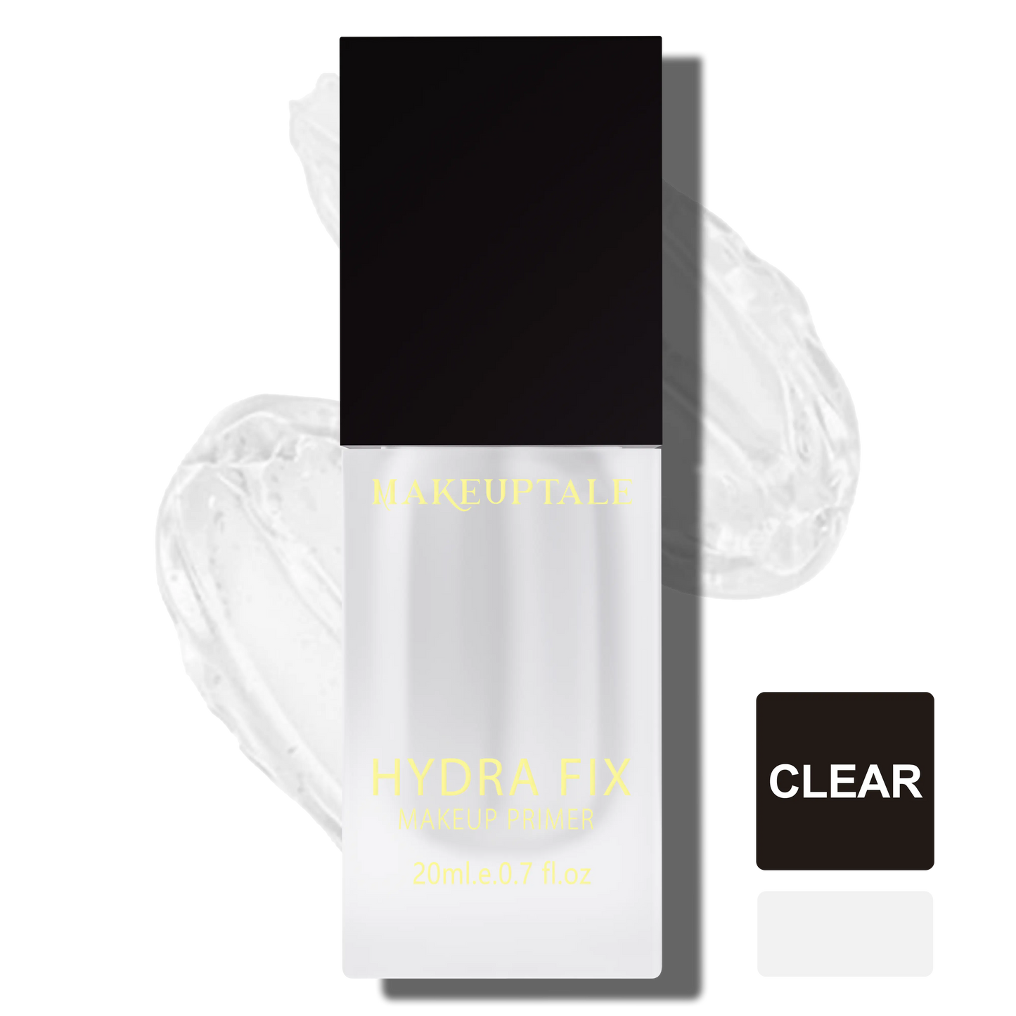 Hydrating Makeup Primer: Clear Hydra Fix by Makeuptale
Makeuptale Hydra Fix Clear Primer for Smooth Skin
Transparent Makeup Primer for Long-Lasting Makeup