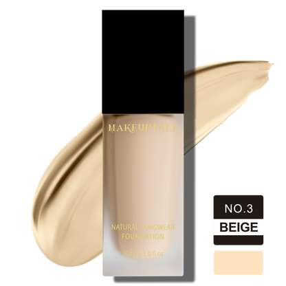 BEIGE_FOUNDATION Natural longwear foundation by makeuptale, makeup tale, makeuptale.pk