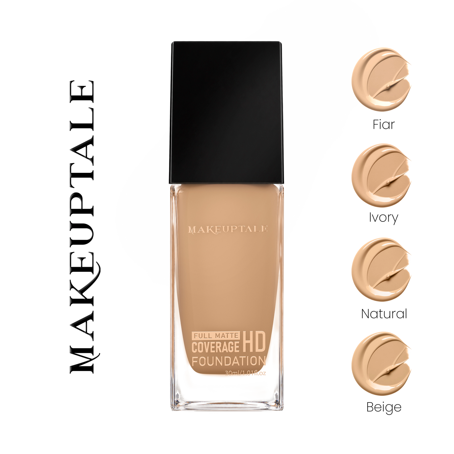 Smooth Coverage Foundation Makeuptale