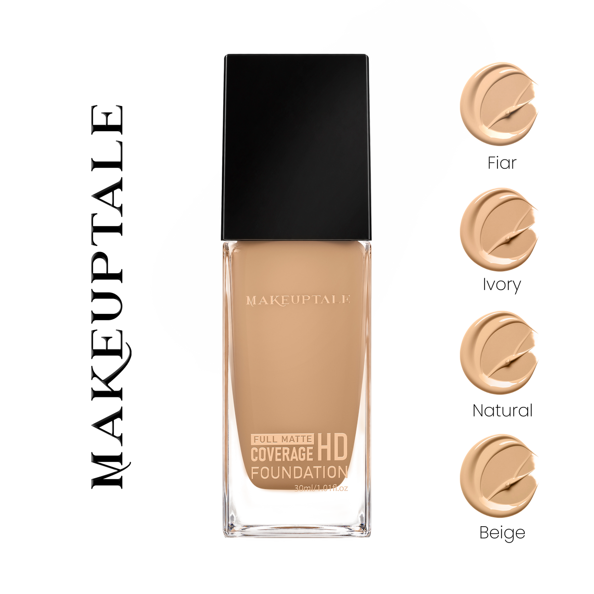 Smooth Coverage Foundation Makeuptale