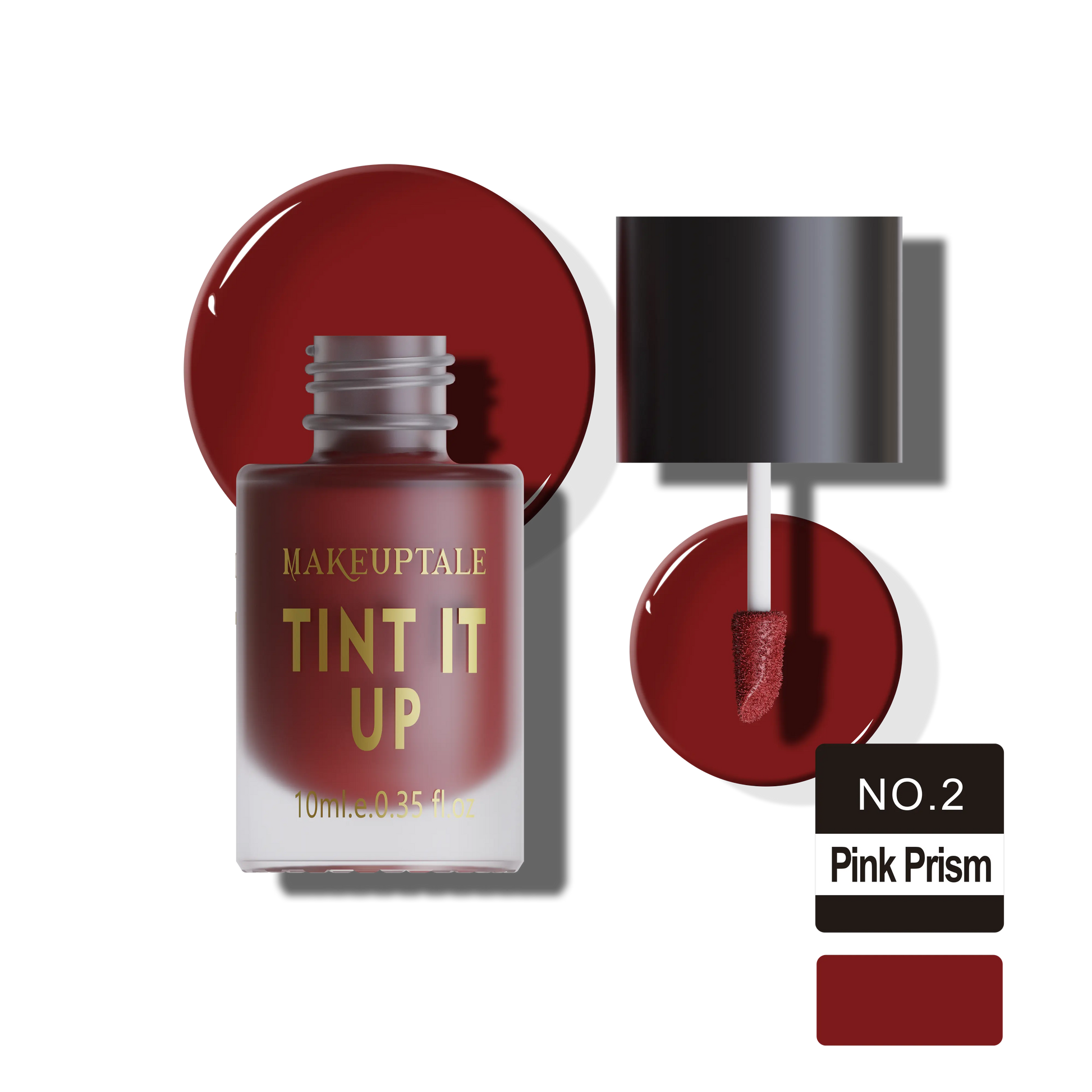 Makeuptale Tint It Up Lip Tint in No. 2 Pink Prism 
