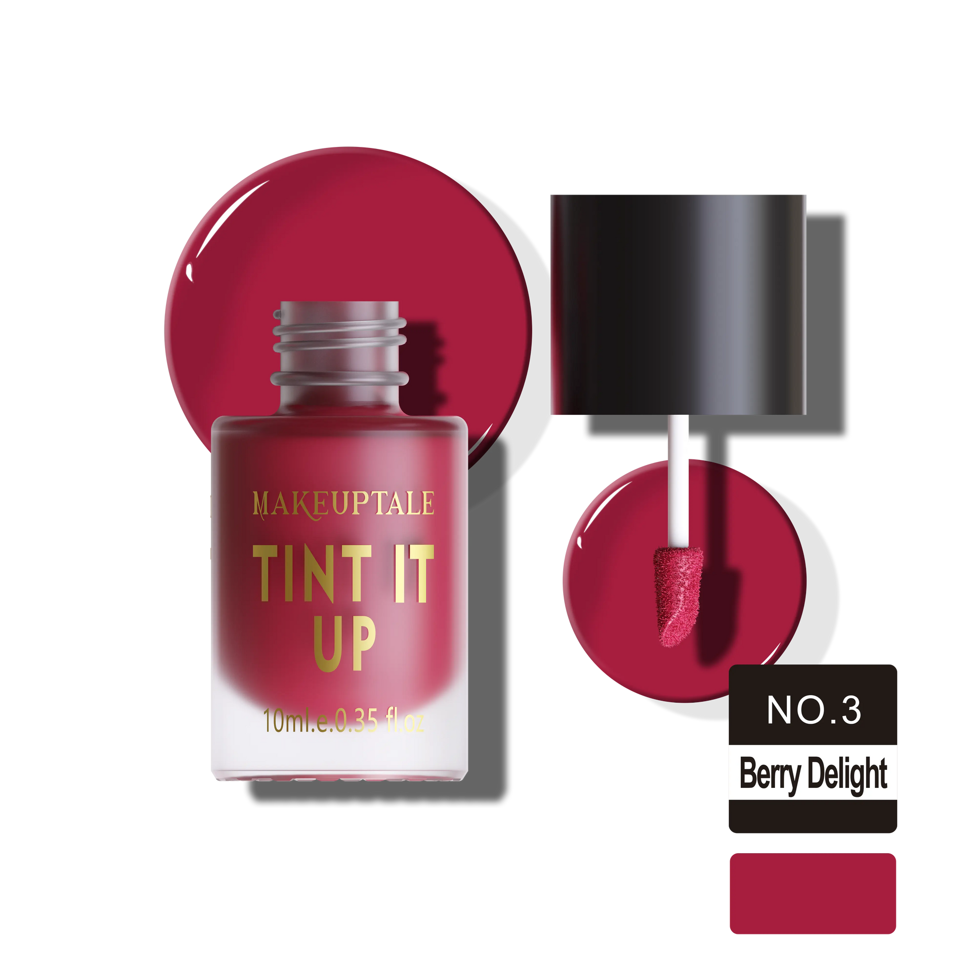 Makeuptale Tint It Up Lip Tint in No. 3 Berry Delight