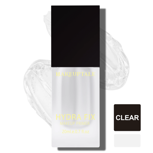Hydrating Makeup Primer: Clear Hydra Fix by Makeuptale
Makeuptale Hydra Fix Clear Primer for Smooth Skin
Transparent Makeup Primer for Long-Lasting Makeup